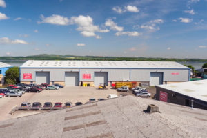 wide shot of a John Pye Auctions saleroom